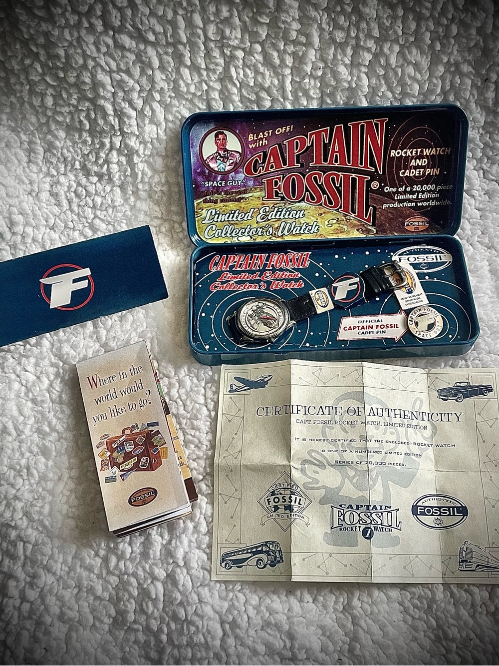 Captain Fossil Limited Edition Watch, NWT